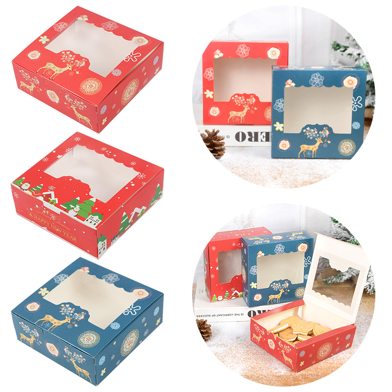 Chocolate Snack - Caja de galletas de Navidad con