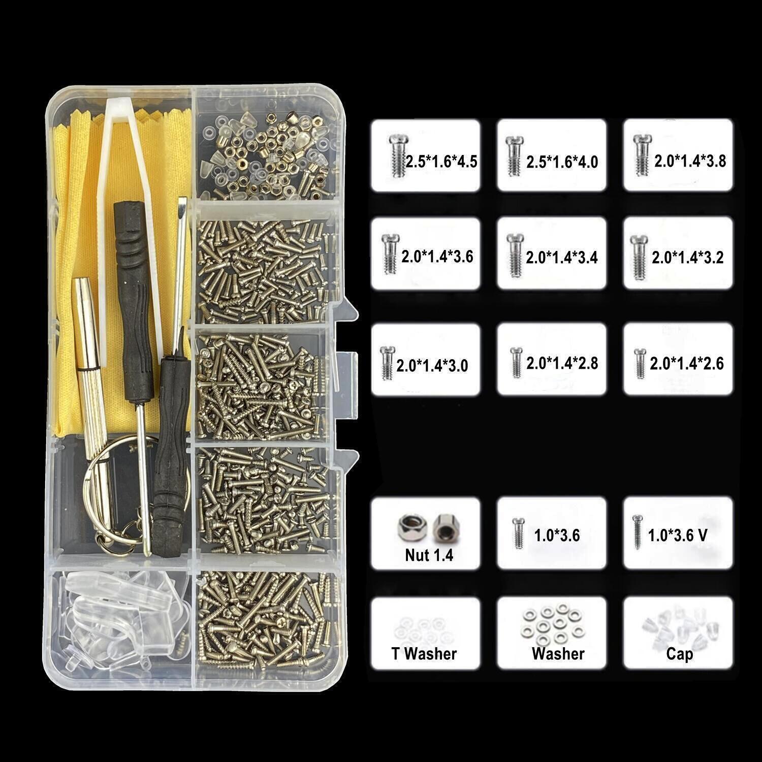 Nuts Mix - Kit de Reparación de Gafas y