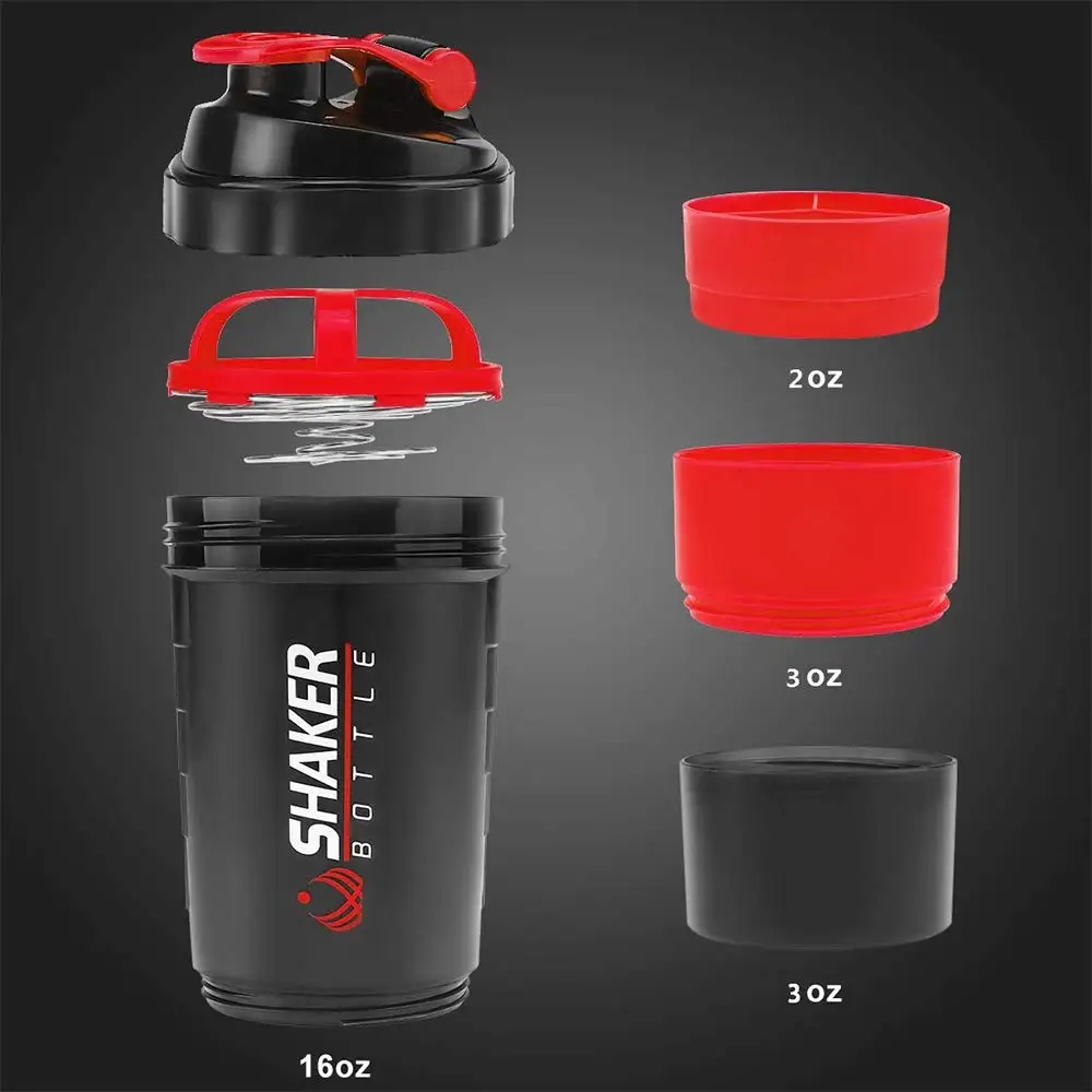 Protein Bar - Botella de proteína en capas de