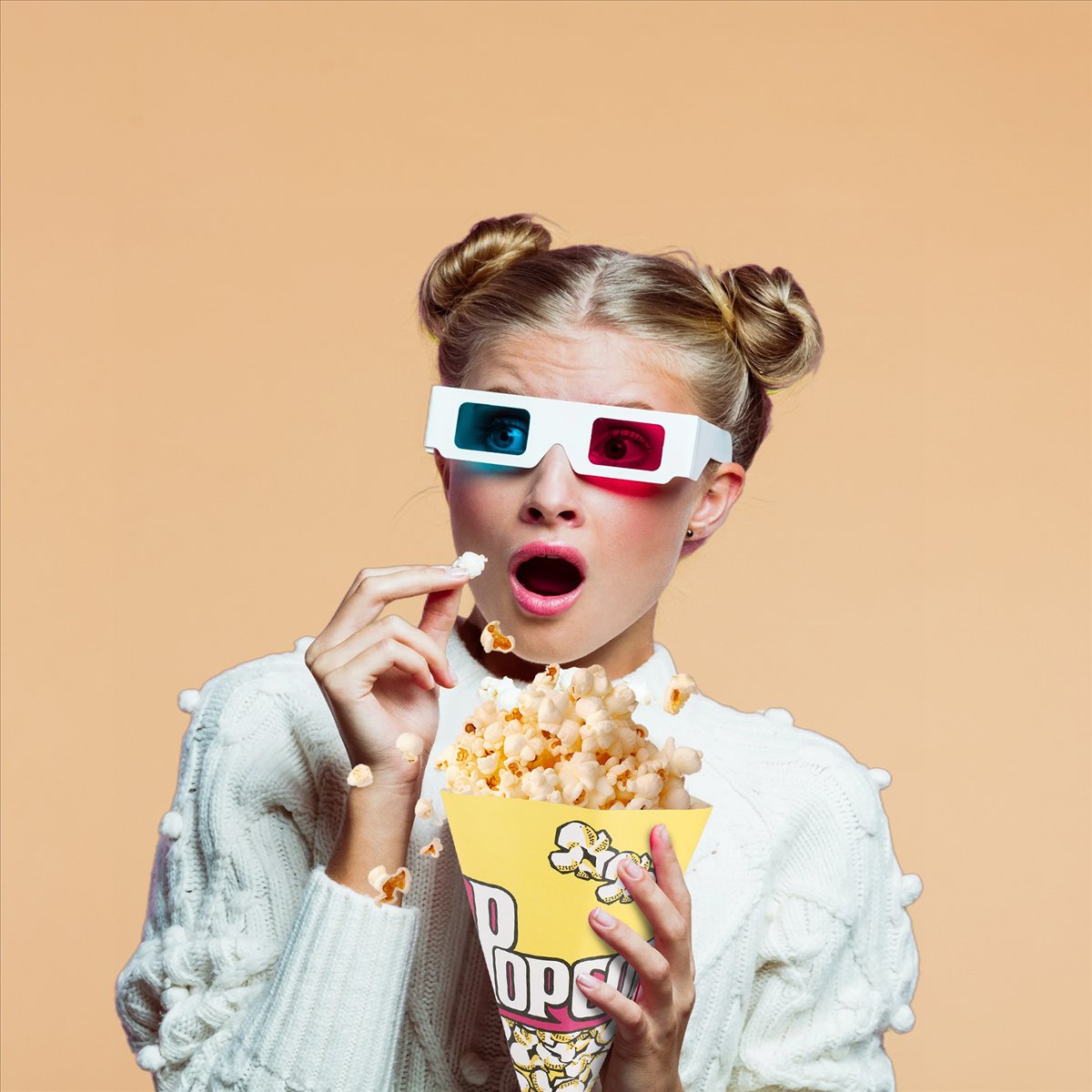 Popcorn - [Promociones] 100 Bolsas de Papel para