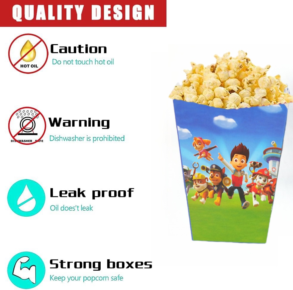 Caja de Palomitas de Maíz de l - Popcorn reseña y precio