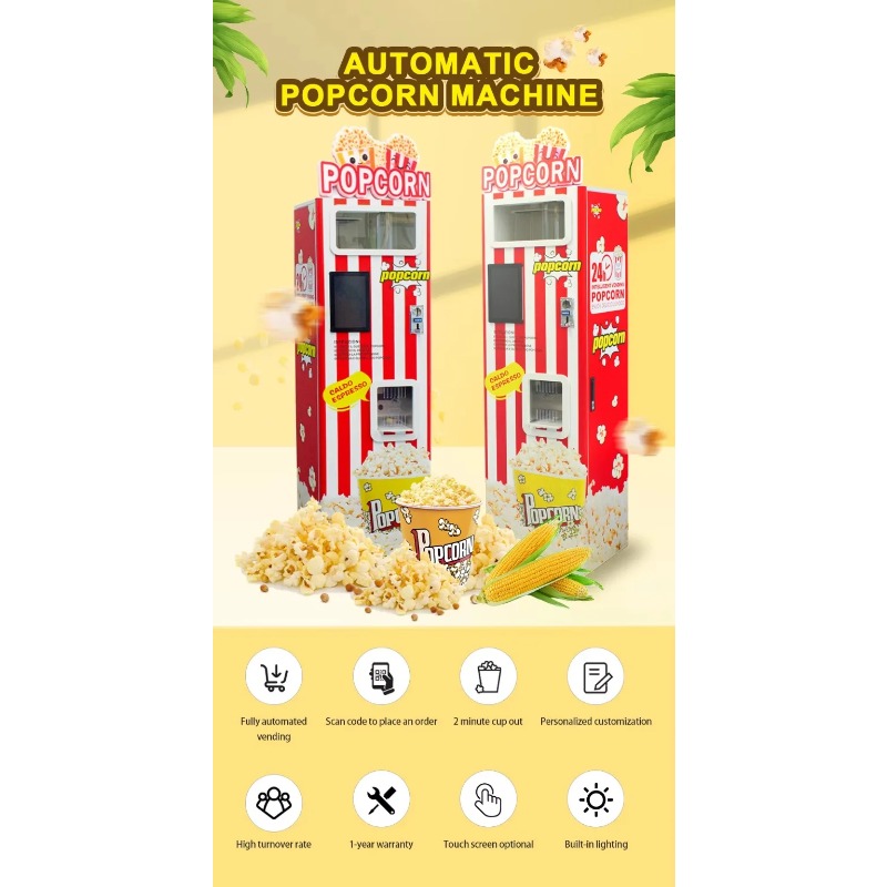 Máquina Expendedora de Palomit - Popcorn reseña y precio