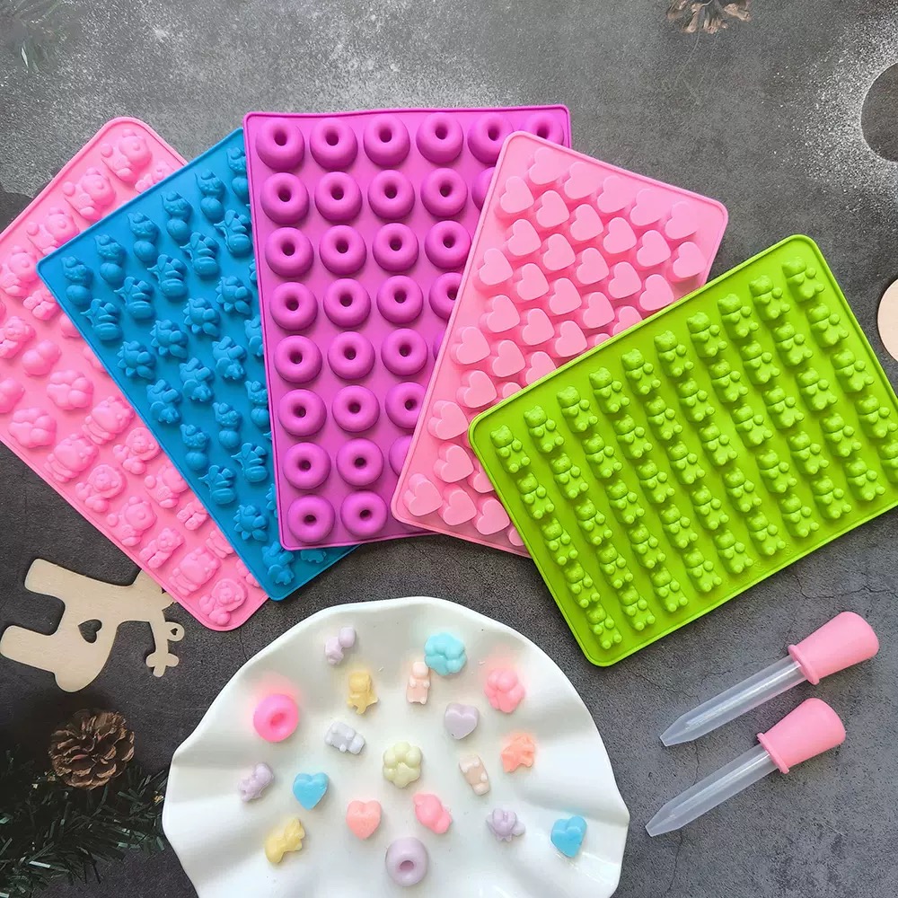 Molde de silicona antiadherent - Gummy Candy reseña y precio