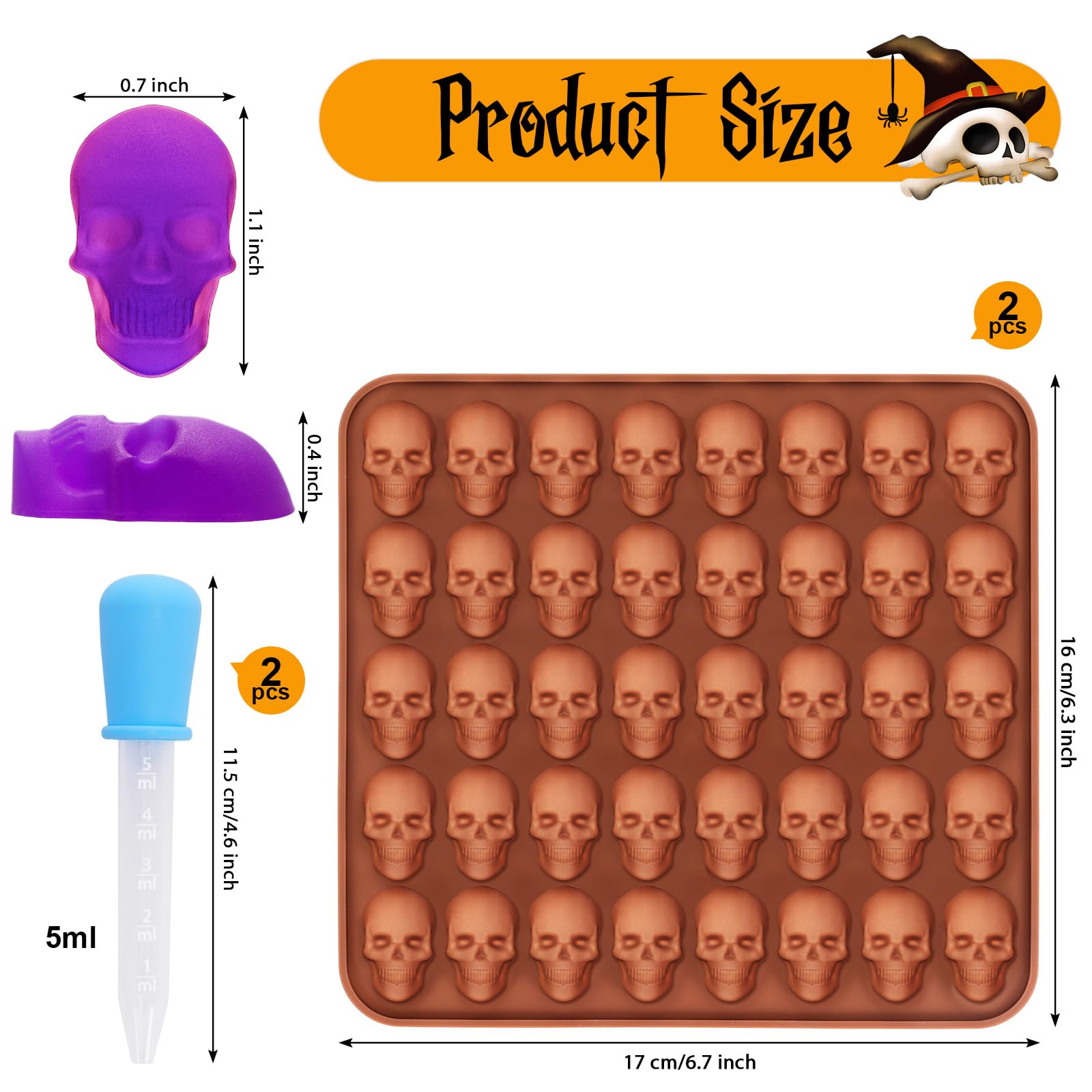 Paquete de 1-2 Moldes de Silic - Gummy Candy reseña y precio