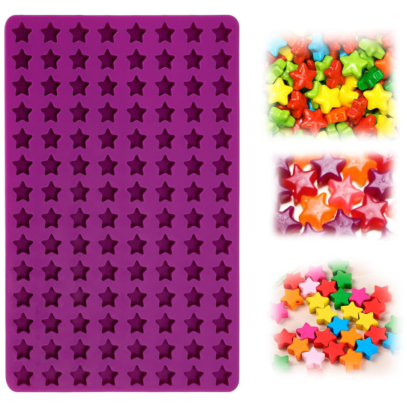 Moldes de Silicona con 112 Cav - Gummy Candy reseña y precio