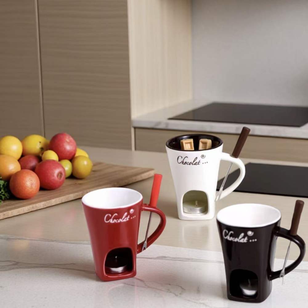 Taza de fondue de chocolate de - Chocolate Snack reseña y precio