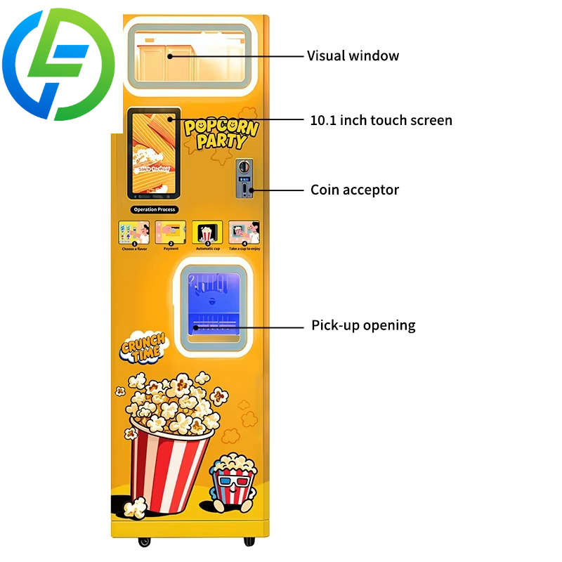 Máquina expendedora automática - Popcorn reseña y precio