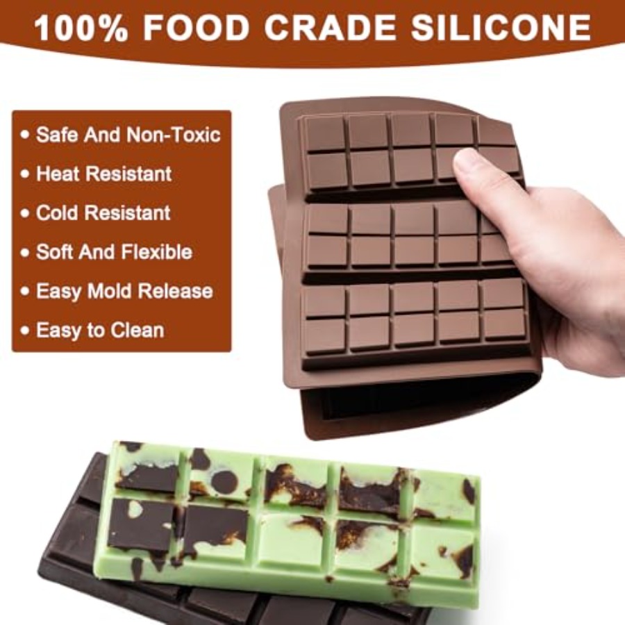Molde de silicona antiadherent - Chocolate Snack reseña y precio
