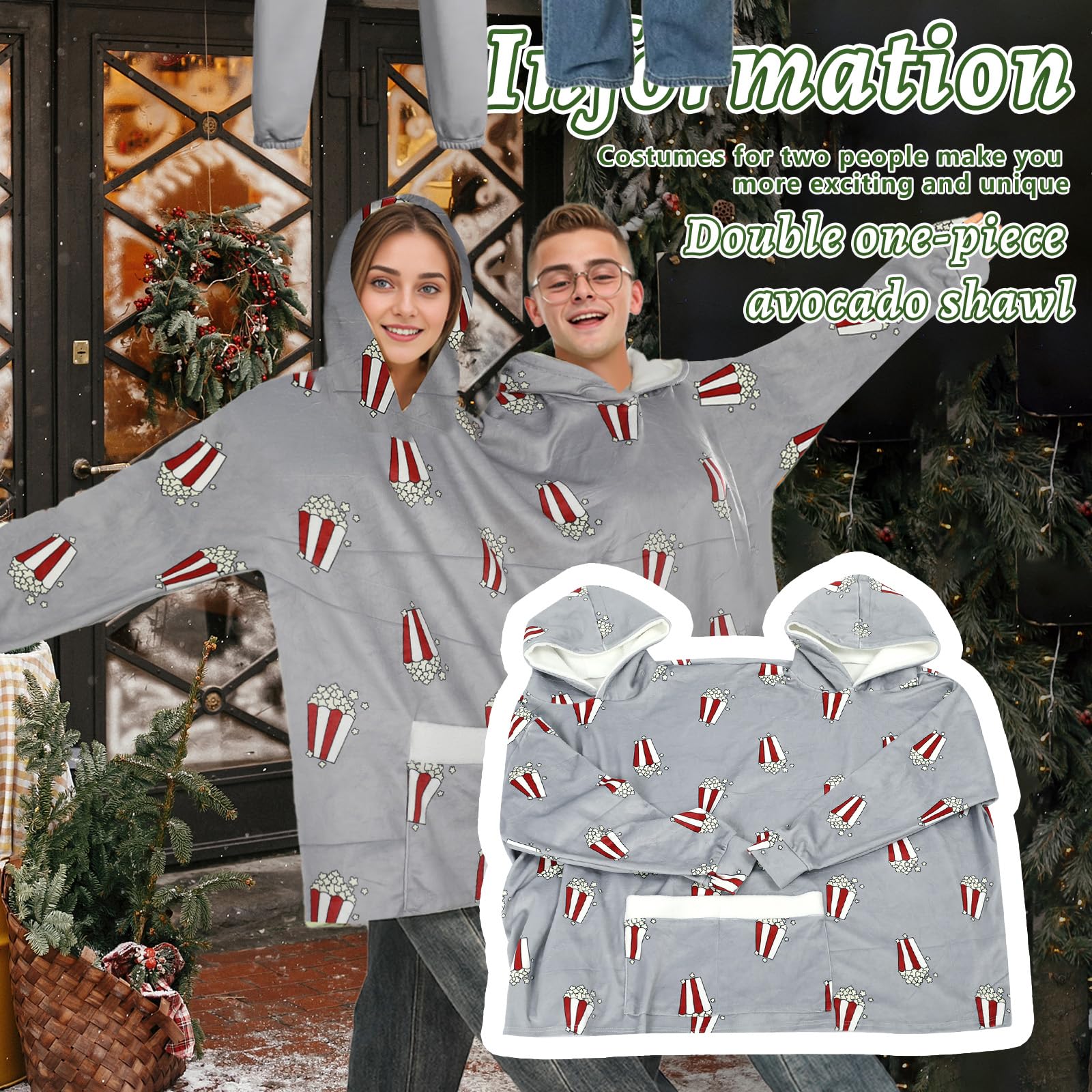Pijamas con estampado de palom - Popcorn reseña y precio